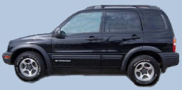 Chevy Tracker 2004 Black